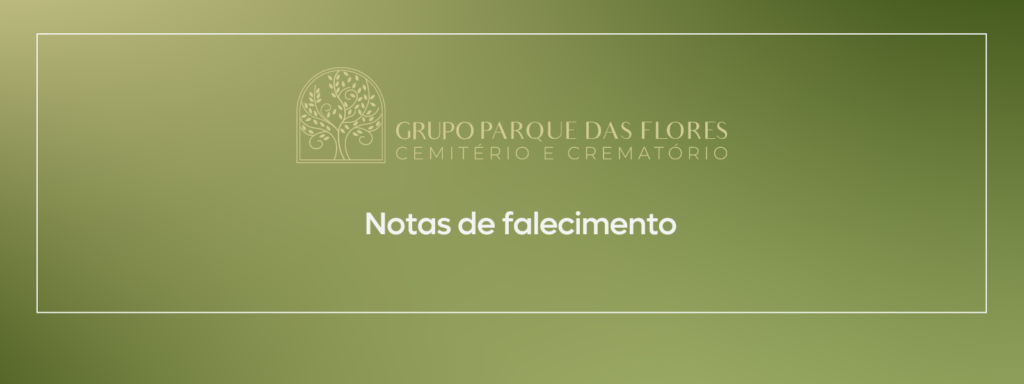 notas de falecimento banner