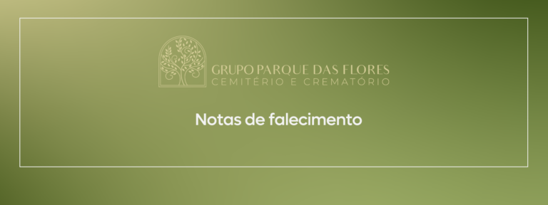 notas de falecimento banner