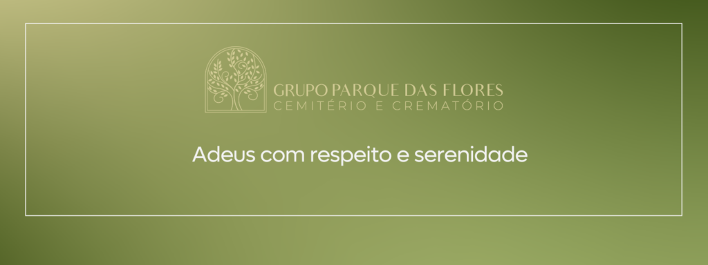 banner dizendo adeus com respeito e carinho