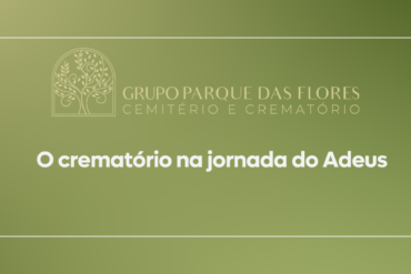 Banner crematório na jornada do Adeus