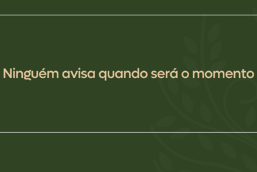 banner ninguém avisa quando será o momento