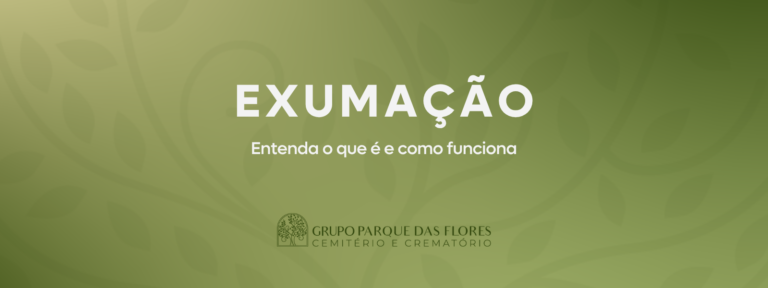como funciona a exumação banner