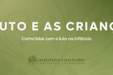 luto e as crianças banner