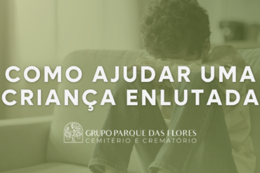 Criança recebendo acolhimento e apoio durante o processo de luto